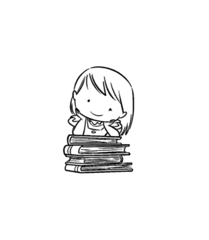 Sello de goma Bimba sui libri - ClearMi