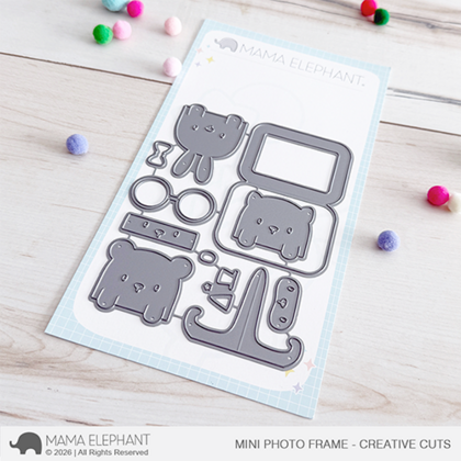 Sellos Mama Elephant - Mini photo frame -