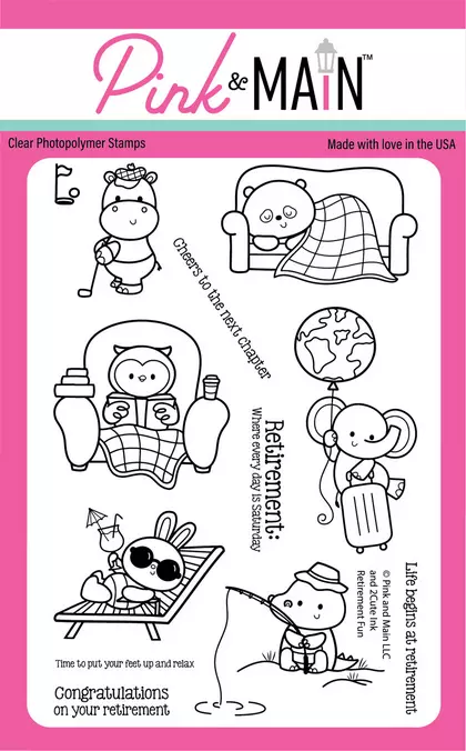 Set de sello - Retirement fun