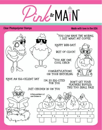 Set de sellos - Chicken in