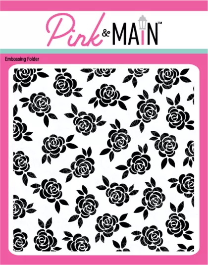 Carpeta embossing -  Rose garden 6x6