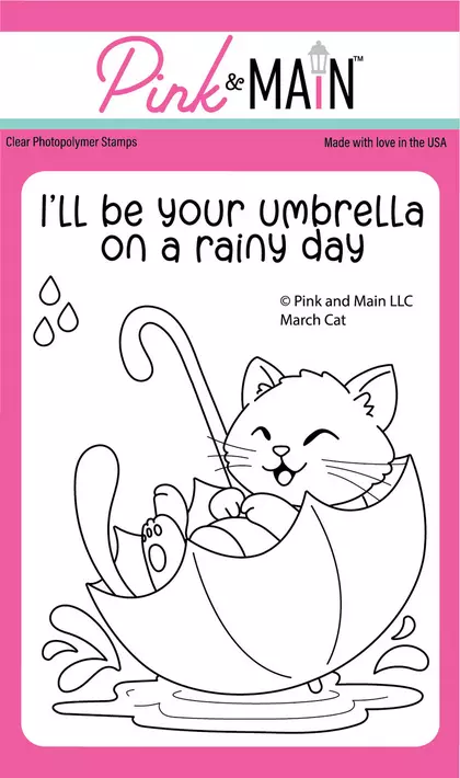 Set de sellos - March cat