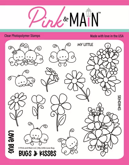 Set de sellos - My little love bug