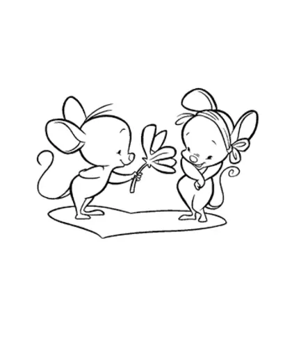 Sello de goma pensiero per te  - ClearMi