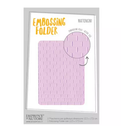  Embossing Folder - Mattoncini 