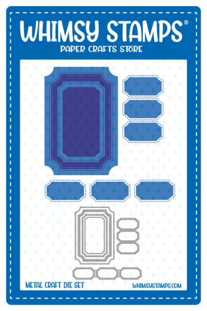 Troquel Whimsy Stamps - Terrific Tickets Add-Ons