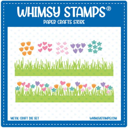 Troquel Whismy Stamps - Field of Flowers