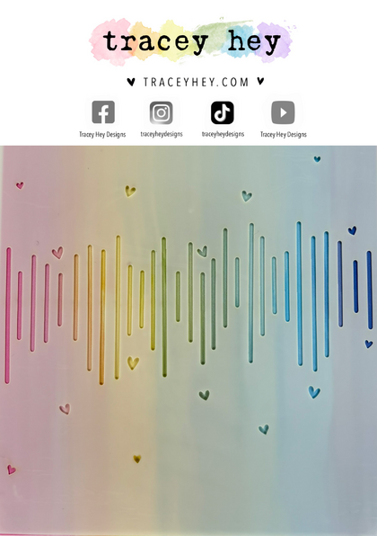 Plantilla stencil Tracey Hey - Lines