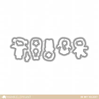 Troquel Mama Elephant - In my heart
