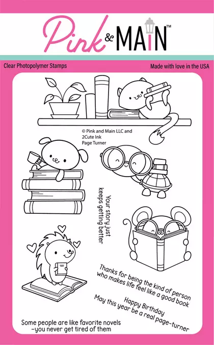 Set de sellos -  Page turner