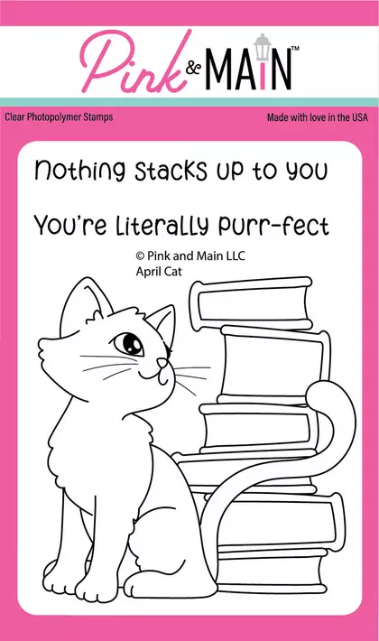 Set de sellos - April cat