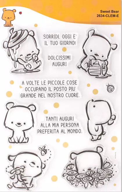 Sello Sweet Bear ITA - ClearMi