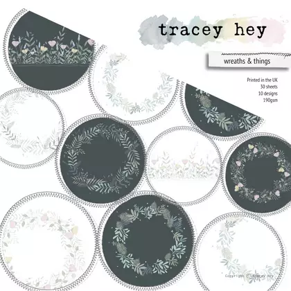 Set de papeles Tracey Hey - Wreaths & Things