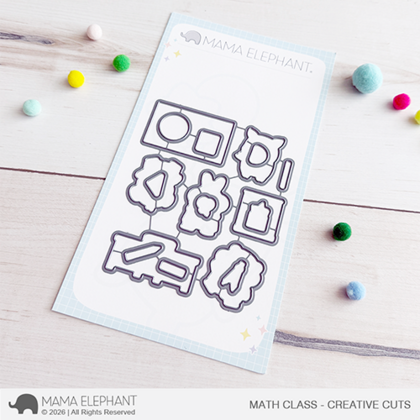 Troquel Mama Elephant - Math class