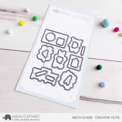 Troquel Mama Elephant - Math class