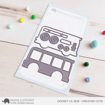 Troquel Mama Elephant Docket lil bus