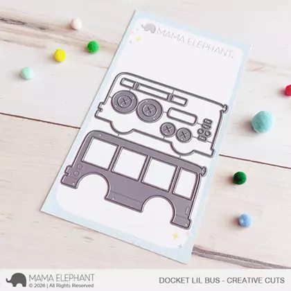 Troquel Mama Elephant Docket lil bus