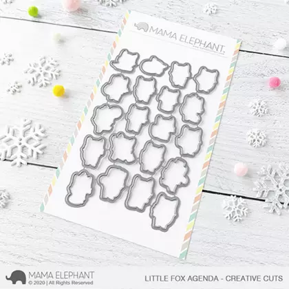 Troquel Mama Elephant - Little fox agenda