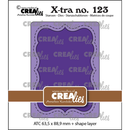 Crealies X-tra Punch ATC nº 123