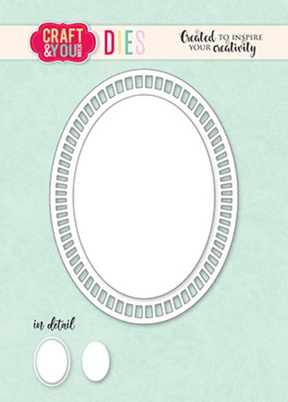 Troquel Oval Doily 